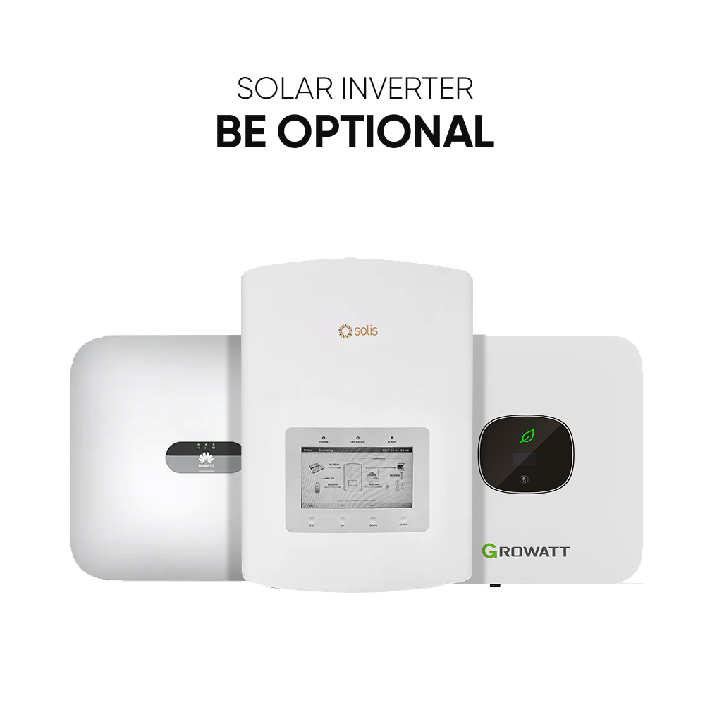 Uso doméstico 3KW~12KW Sistema de energia solar em rede