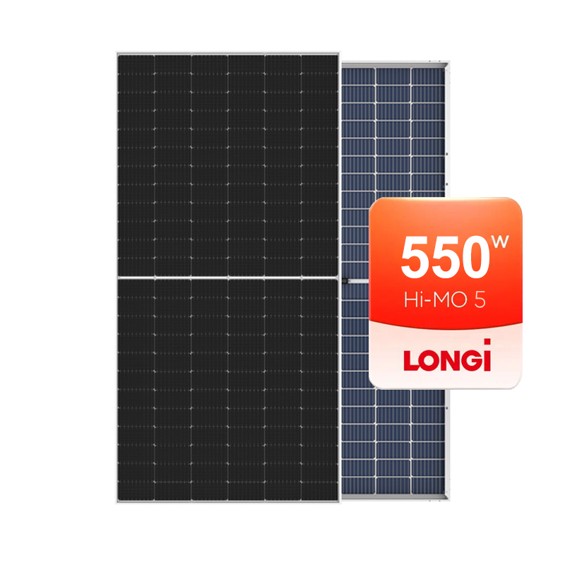 Longi Hi-MO Série 5 540Wp 545Wp 550Wp 555Wp 560Wp Painel solar de vidro duplo