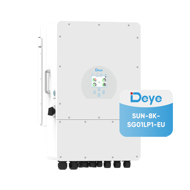 Inversor solar monofásico híbrido Deye 7,6KW 8KW SUN-8K-SG01LP1-EU