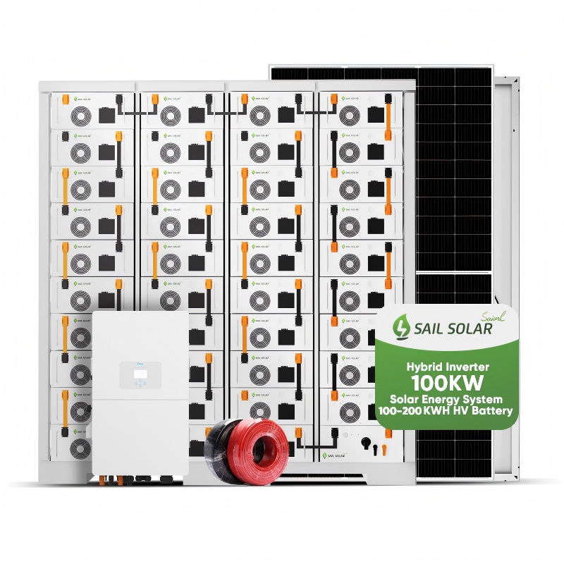 Soluções de sistema solar de rede híbrida solar da SAIL SOLAR para indústria e comércio