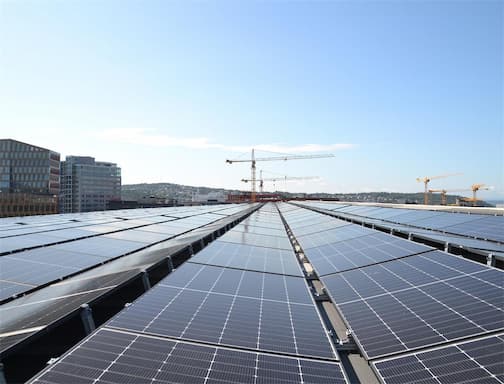 Sistema solar de 700 kW na Noruega