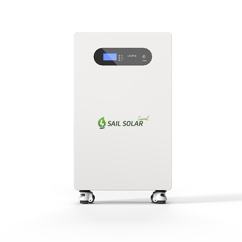 Baterias verticais de íon-lítio para armazenamento de energia solar de 16 kWh